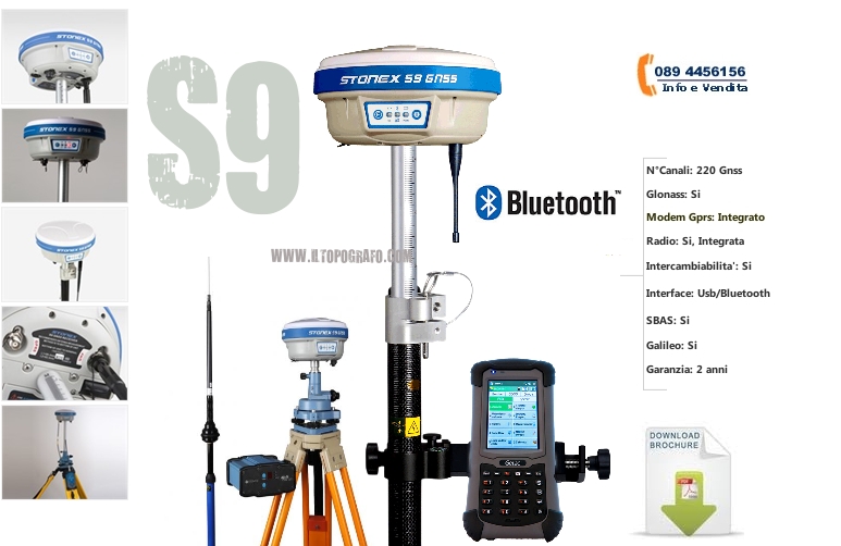 STONEX GPS ROVER E COPPIA