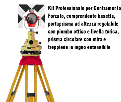 Kit centramento forzato per stazioni totali, kit centramento forzato, centramento forzato kit in offerta