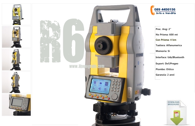 STAZIONE TOTALE STONEX R6