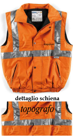 GILET PER TOPOGRAFO MODELLO SOTTOZERO