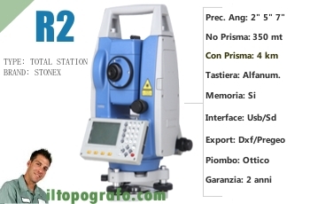 Stazione Totale stonex R2
