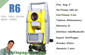 Stazione Totale Stonex R6