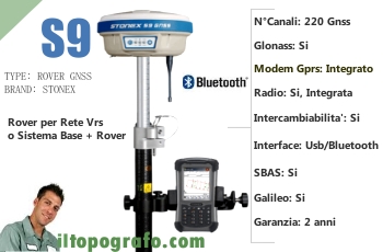 Rover Gps Stonex S9