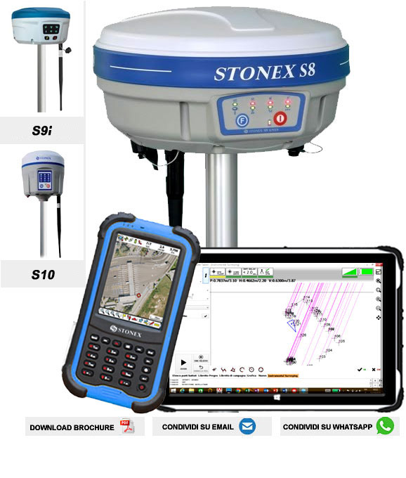 GPS TOPOGRAFICO STONEX