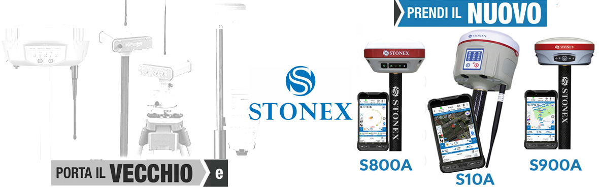 STONEX RICEVITORI GPS ROTTAMAZIONE